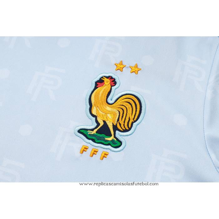 Fato de Treino
 Franca
 2024-2025 Manga Curta
 Azul
 Claro - Calcas Curta
